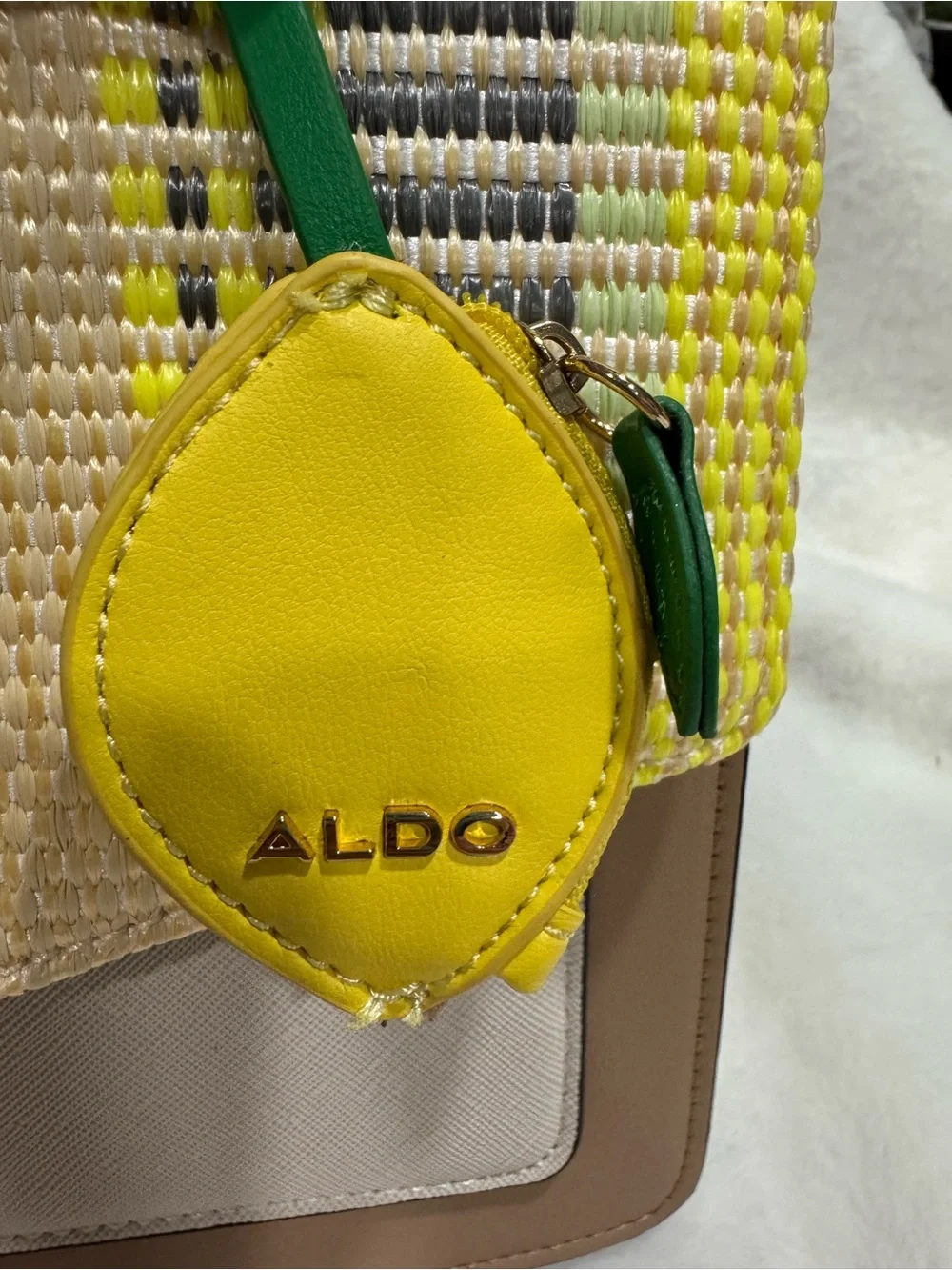 Aldo satchel bright